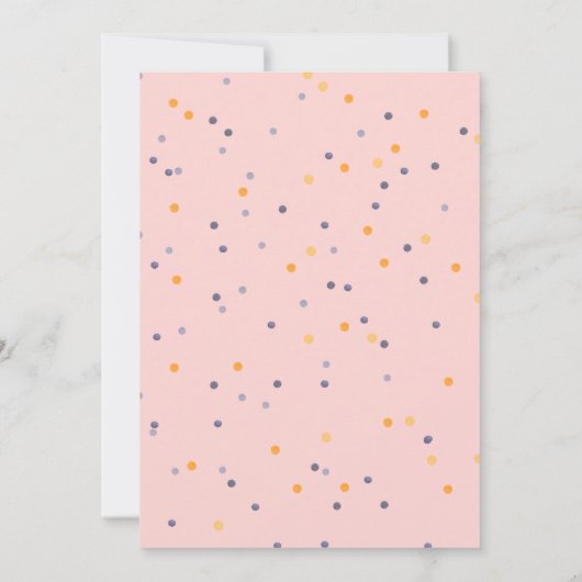 Roze Spooktacular Halloween 1e Boo-day Verjaardag Kaart (Achterkant)