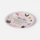 Roze spooky Birthday Paper Bord (Gekanteld)