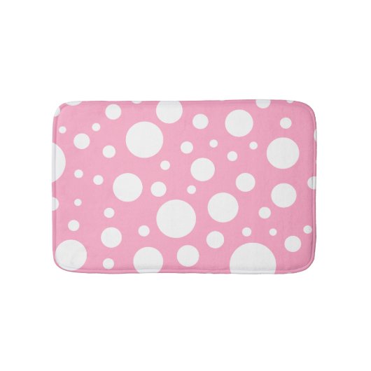 Roze spots Bath Mat (Voorkant)
