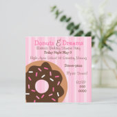 Roze sprinkhaan kaart (Staand voorkant)