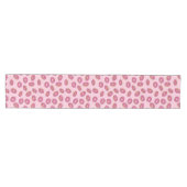 Roze Sprinkle Donut Patroon Medium Tafelloper (Horizontaal)