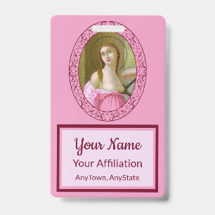 Roze St. Agatha (M 003) Badge 3
