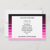 roze staal kaart (Achterkant)