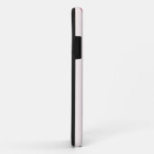 Roze staande flamingo Case-Mate iPhone case (Achterkant/rechts)