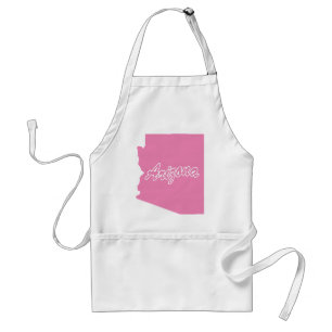 Roze Staat Arizona Volwassene Schort