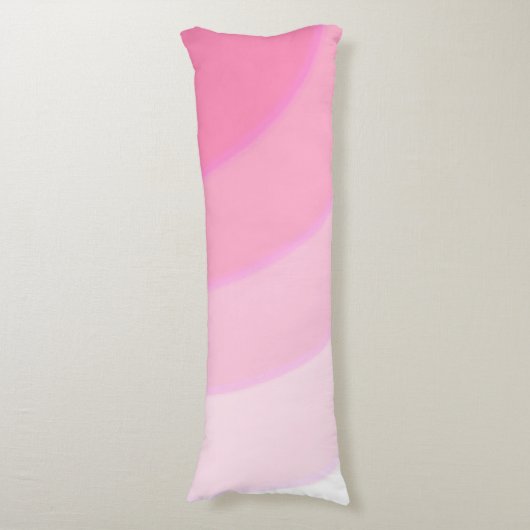 Roze stalen buisjes lichaamskussen (Voorkant Verticaal)