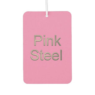 Roze Stalen roze auto luchtverfrisser