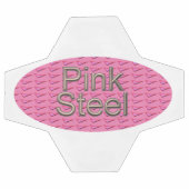 Roze stalen voetbal (Enkel)