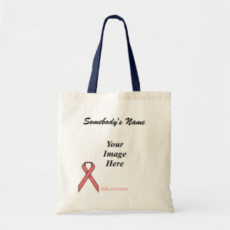 Roze standaard lintSjabloon door Kenneth Yoncich Tote Bag