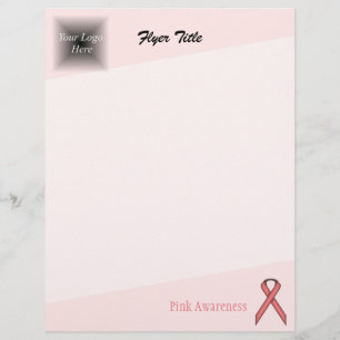 Roze Standaardlint door Kenneth Yoncich Flyer