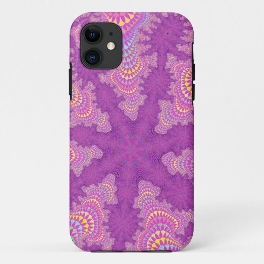 Roze Starburst Case-Mate iPhone Case (Achterkant)