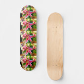 roze stargaals skateboard (Voorkant)