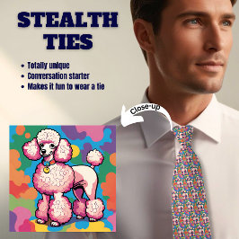 Roze Stealth Das voor Poodelliefhebbers