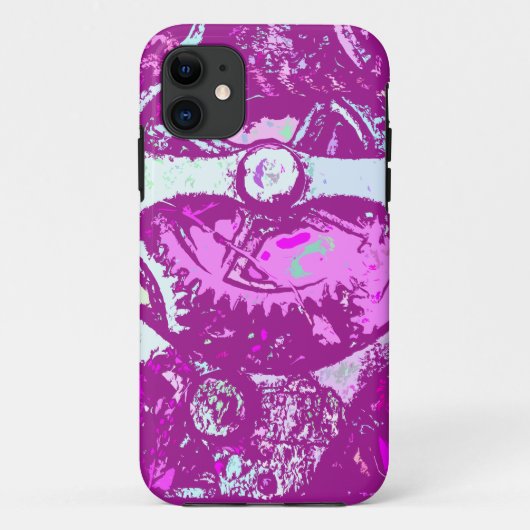 roze steampunk Case-Mate iPhone case (Achterkant)