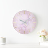 roze steen grote klok (Huis)