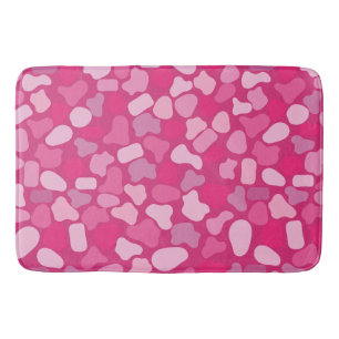 Roze Steen Patroon- Badmat