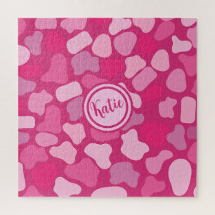 Roze Steen Patroon- Legpuzzel