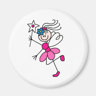 Roze stekker Fairy Angel Magnet Magneet