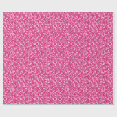 Roze stenen patroon- cadeaupapier (Vlak)