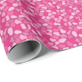 Roze stenen patroon- cadeaupapier (Rol Hoek)