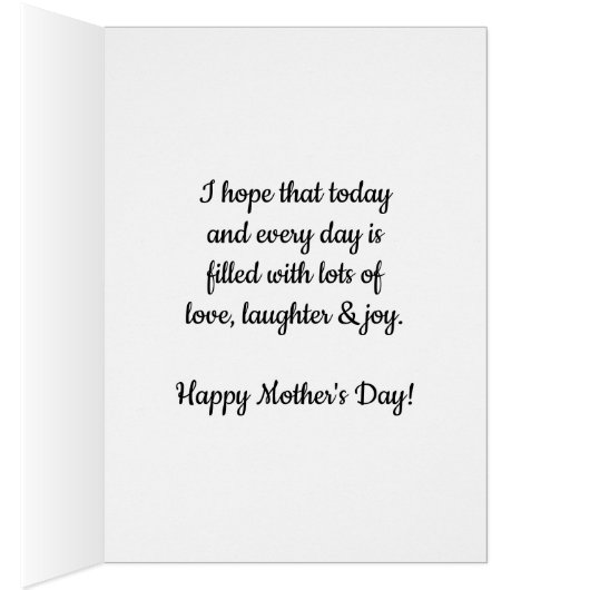 Roze  Stepmoeder Moederdag (Binnen (Rechts))