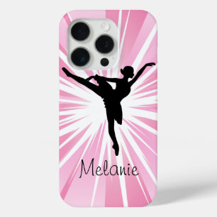 Roze ster Ballerina iPhone 15 Pro Case