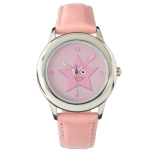  roze ster horloge