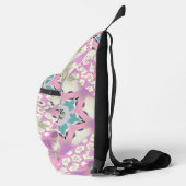 Roze Ster Meisjesachtige Var Sling Bag (Rechts)