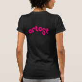 Roze ster t-shirt (Achterkant)