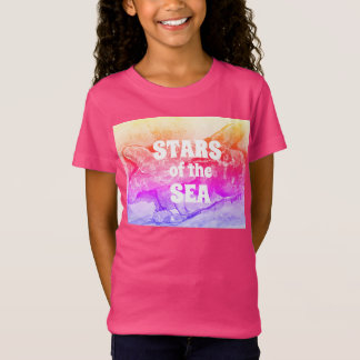 roze ster van het zee shirt