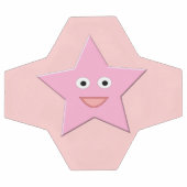  roze ster Voetbal (Enkel)