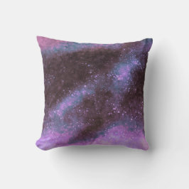 Roze sterrenstelsel Abstracte glitters decor kusse Kussen