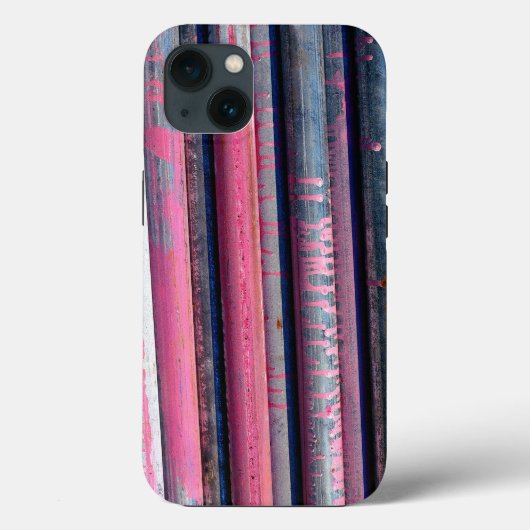 Roze steunpolen -  35 mm kleurendia Case-Mate iPhone case (Achterkant)