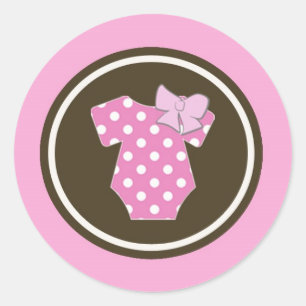 Roze Stickers - Perfect voor gender onthult