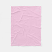 Roze Stip Bliss Fleece Deken (Voorkant)