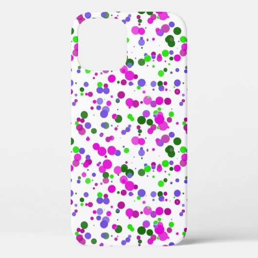 Roze Stip Confetti Case-Mate iPhone Case (Achterkant)