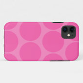 Roze Stip iPhone 5 Hoesje (Achterkant (horizontaal))