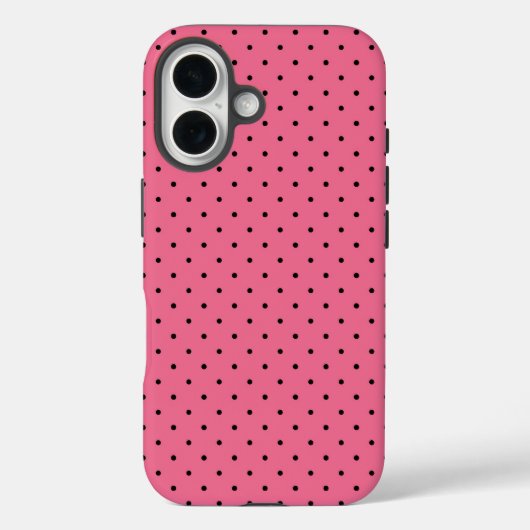Roze Stippen Case-Mate iPhone Case (Achterkant)