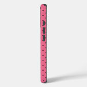 Roze Stippen Case-Mate iPhone Case (Achterkant / Links)