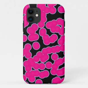 Roze stippen iPhone 11 hoesje