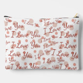 Roze Stippen Ik Hou Van Jou Etui (Achterkant)