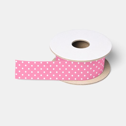 Roze stippen lint (Spoel)