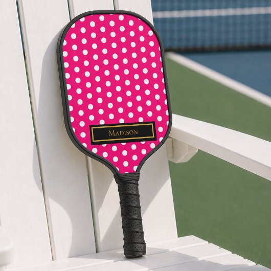Roze Stippen Pickleball Paddle