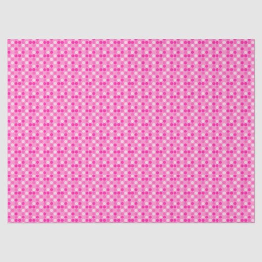 Roze Stippen Tissuepapier (Voorkant)