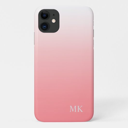 Roze strand kleurverloop Case-Mate iPhone case (Achterkant)
