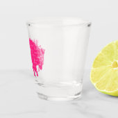 Roze straten van buffelheet glas (Rechts)