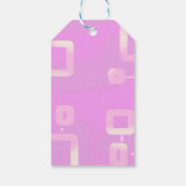 Roze Streep Gift Label Cadeaulabel (Achterkant)