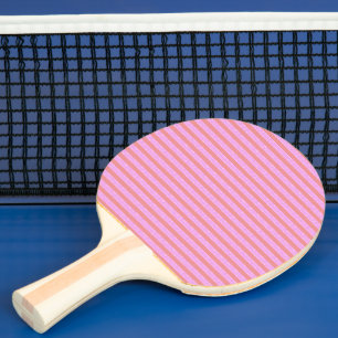 Roze Streep Ping Pong Paddle Tafeltennisbatje