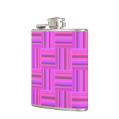 Roze stremplank heupfles (Links)