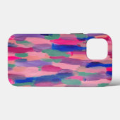 Roze strepen Abstract Case-Mate iPhone Case (Achterkant (horizontaal))